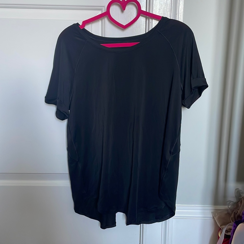 Lululemon Modal Open Up Tie Back T-Shirt